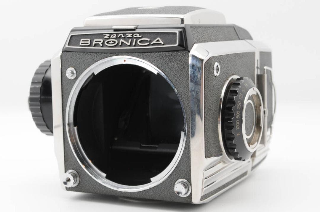 ゼンザ ブロニカ ZENZA BRONICA S2 中判カメラ ボディ目立った傷や汚れなし