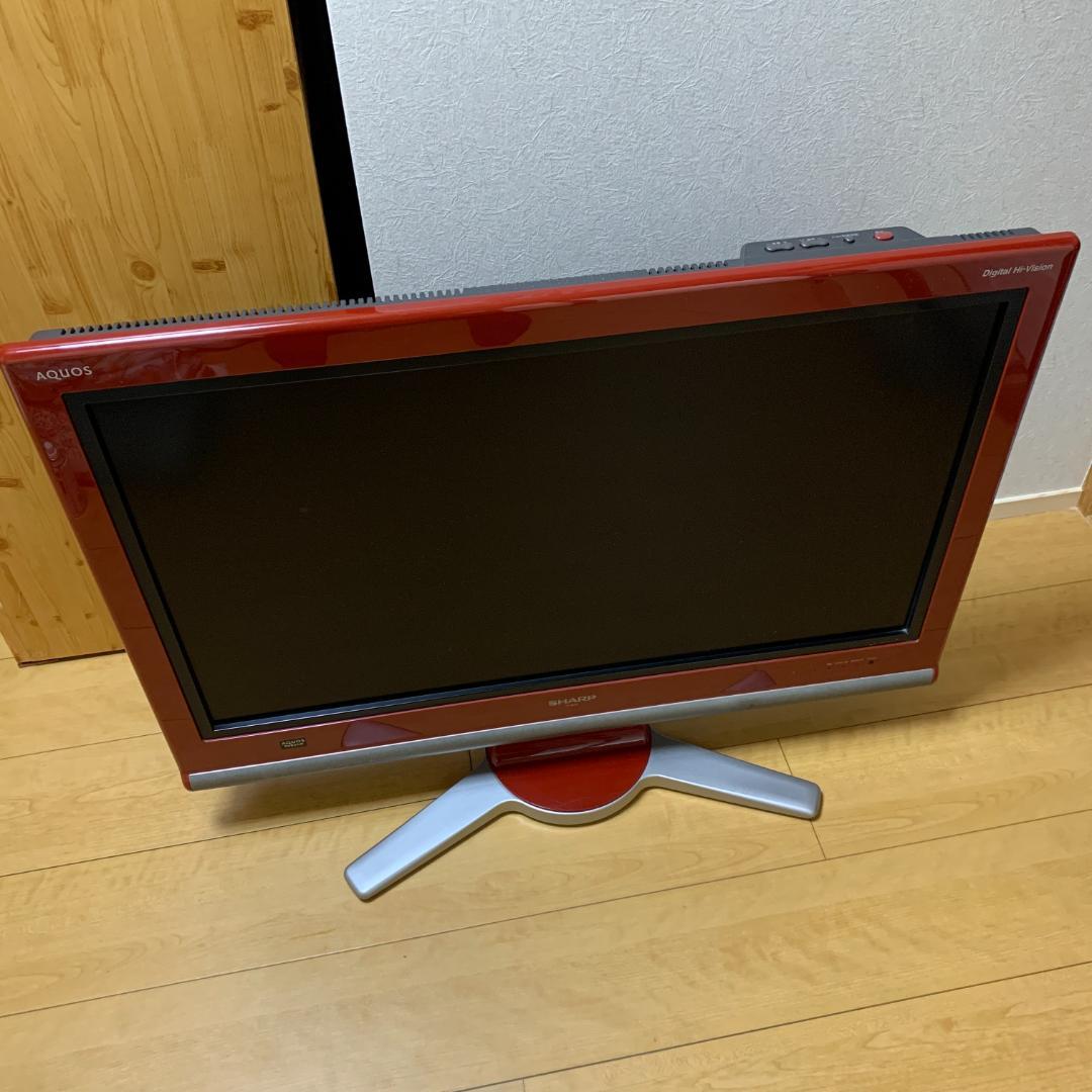 【週末限定！】SHARP AQUOS 液晶テレビ　32インチ　LC-32D10 Amazon | シャープ 32V型 ハイビジョン 液晶テレビ レッド AQUOS