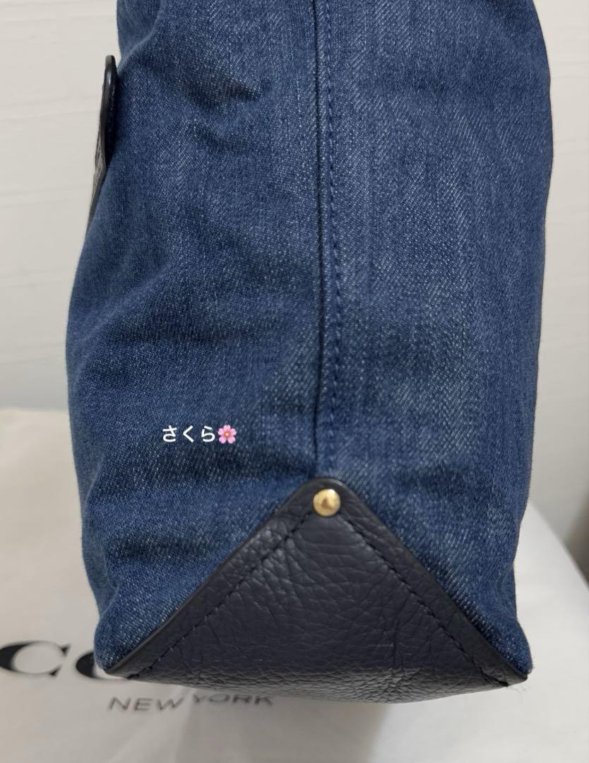 ✨未使用級✨コーチ 2way デニム ショルダーバッグ