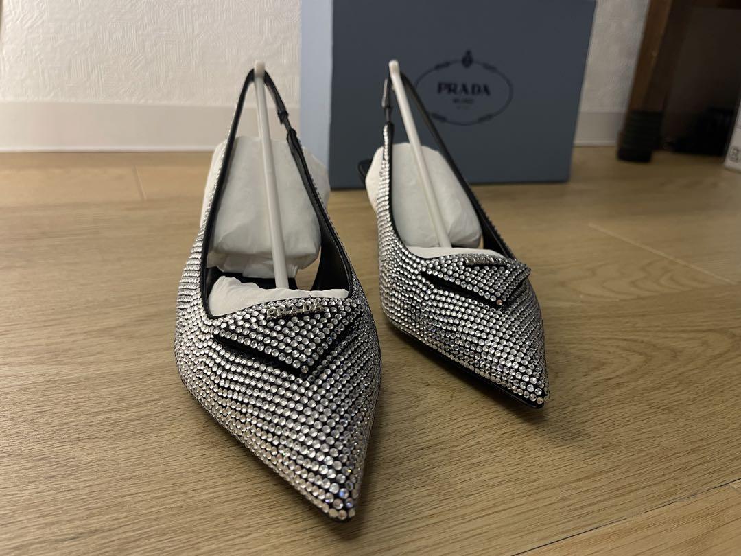 PRADAパンプス　新品未使用　24cm　表記サイズ33