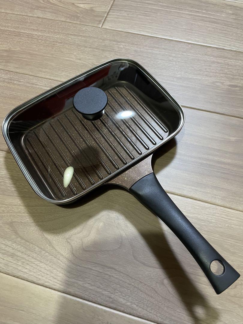 IH対応魚焼グリルパン蓋付