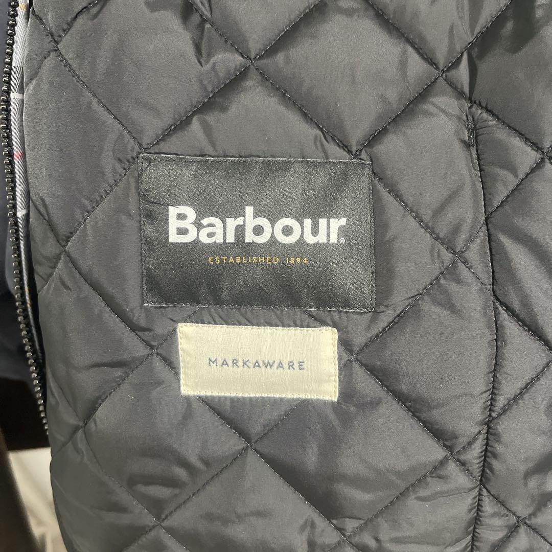 barbour×markaware キルティングベスト