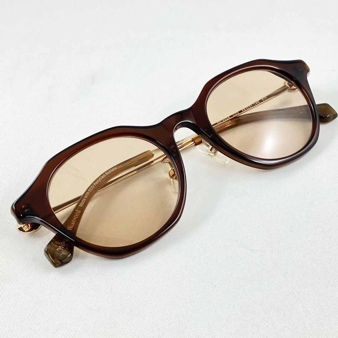 かわいい！ VivienneWestwood ライトブラウンサングラス 40-0028-03 - メルカリ 小物