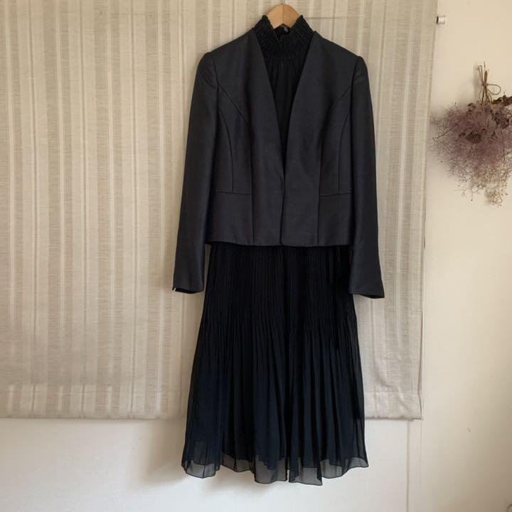 ブラックセ☒ 美品 9号 DRESS DECOジャケット COMME CA ISMワンピース 0B97X-m36229817520 ブラックセ☒ 美品 9号 DRESS DECOジャケット COMME CA ISMワンピース 0B97X-m36229817520
