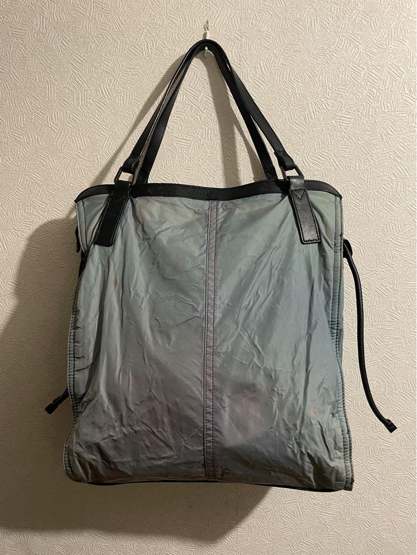 BURBERRY マーブル ナイロン バッグ / バーバリー ハンド トート