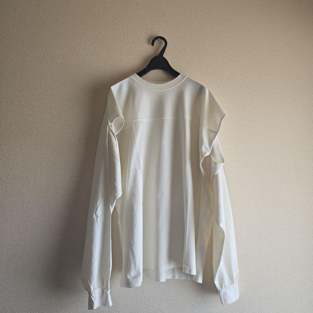 Sleeve Slit Long T-shirts　ロングTシャツ