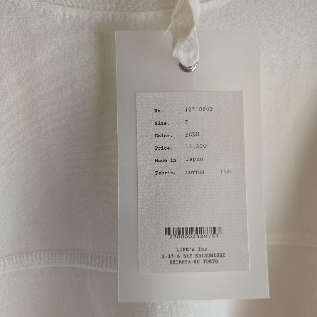 Sleeve Slit Long T-shirts　ロングTシャツ