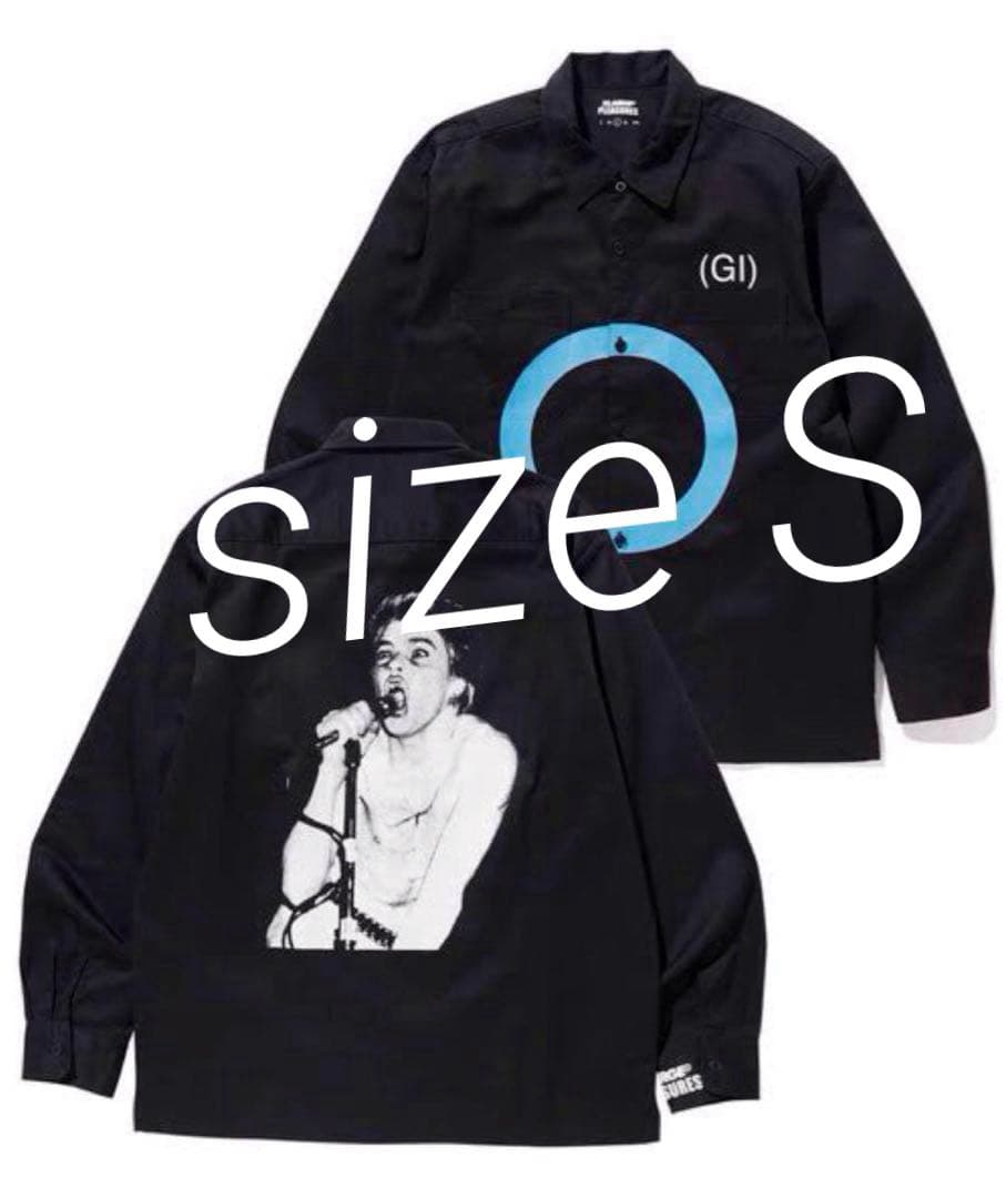 X-LARGE ×Pleasures ×GERMS/トリプルコラボ/ワークシャツ 安い 通販ファッション - X-LARGE ×Pleasures ×GERMS/トリプル