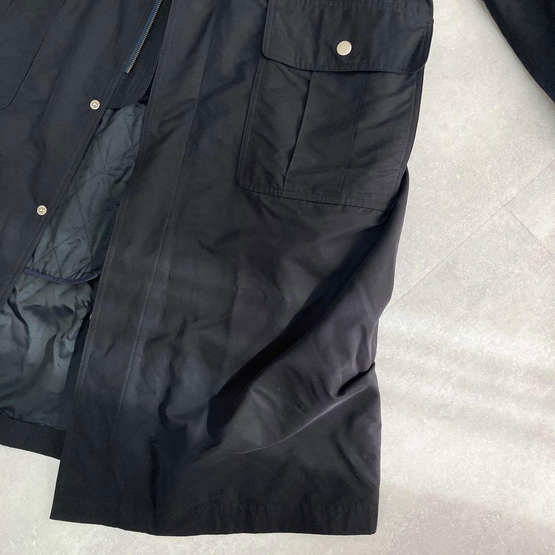 美品❣ 五大陸 オンワード ステンカラーコート xl 大きいサイズ 黒 美品❣ 五大陸 オンワード ステンカラーコート xl 大きいサイズ 黒