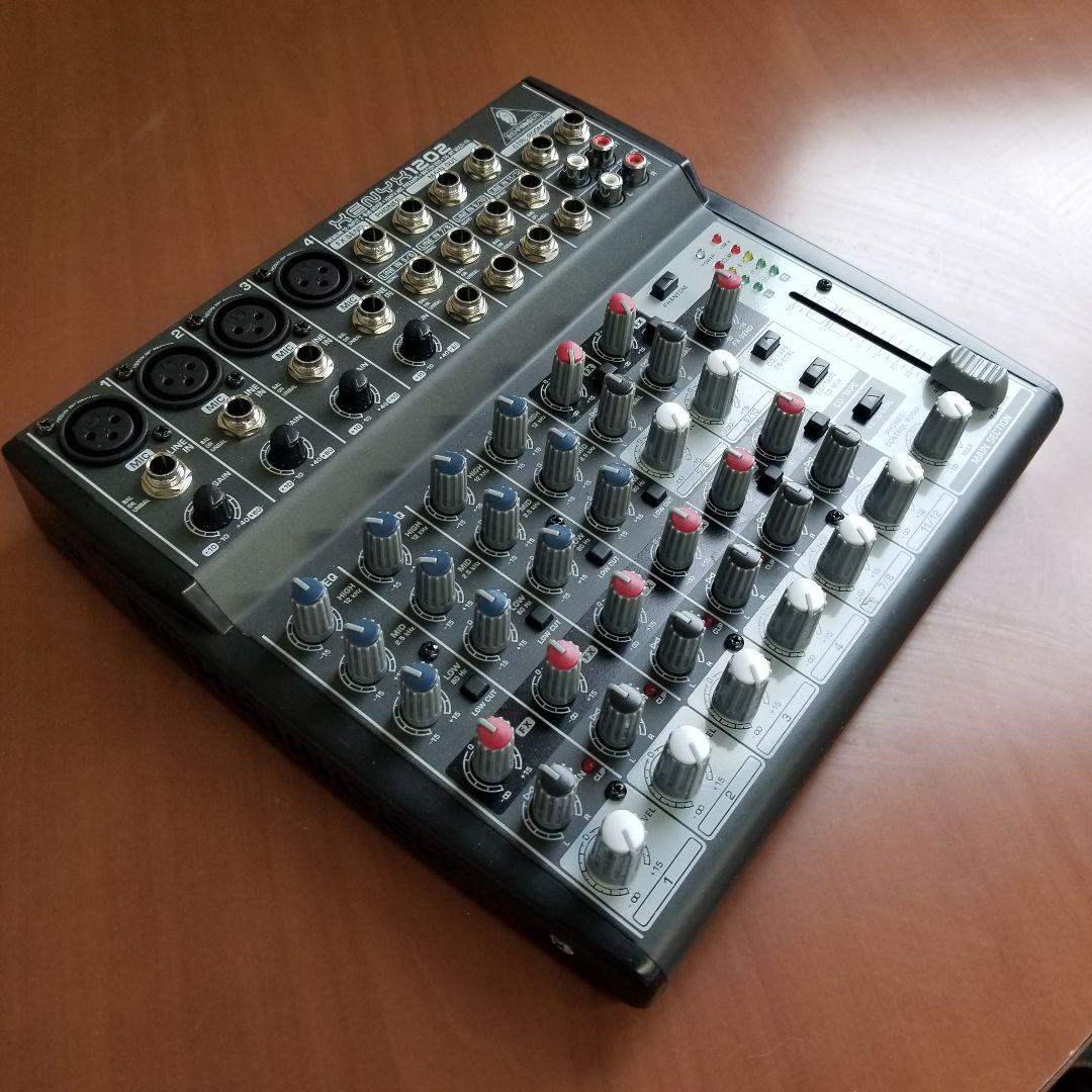 【美品】BEHRINGER 12ch アナログ・ミキサー XENYX1202