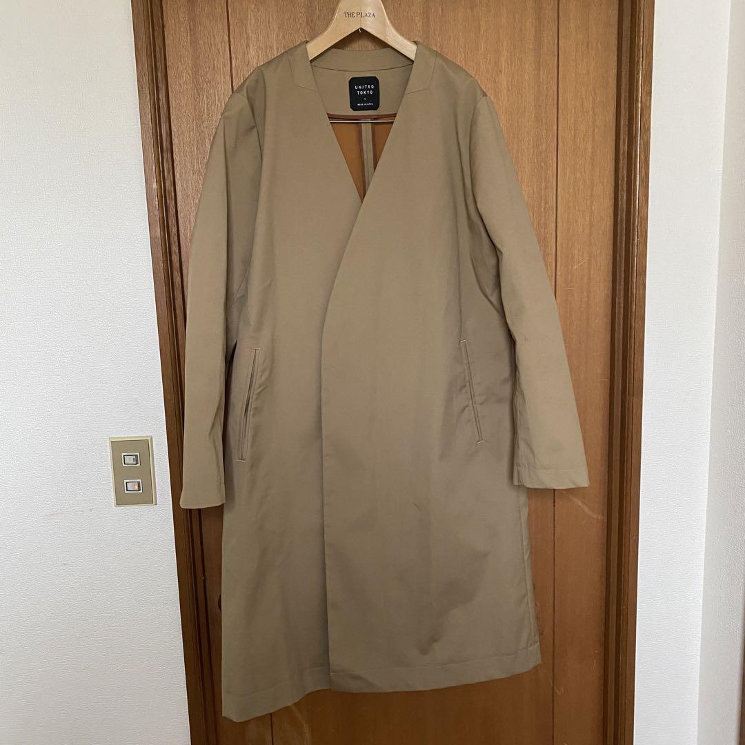 United Tokyo ノーカラーコート　23aw
