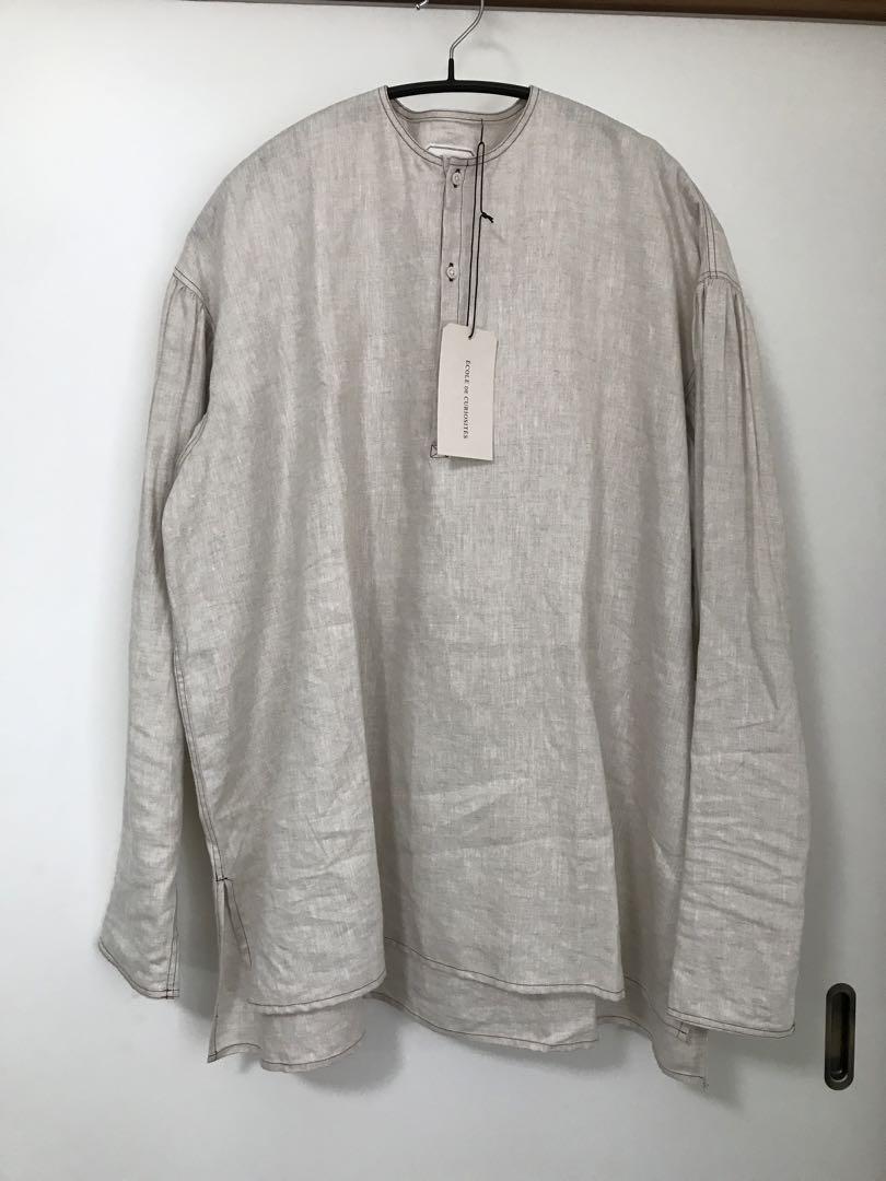 トップス ECOLE DE CURIOSITES BASIL CHINTZ LINEN