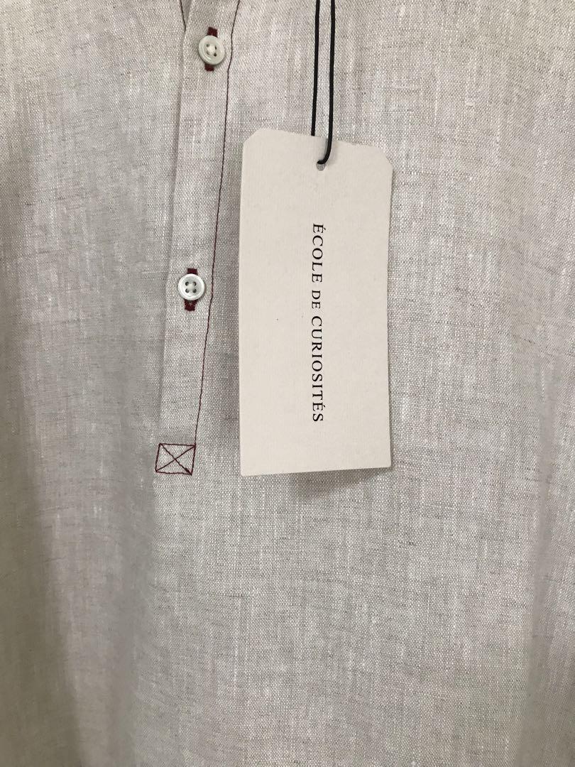 トップス ECOLE DE CURIOSITES BASIL CHINTZ LINEN