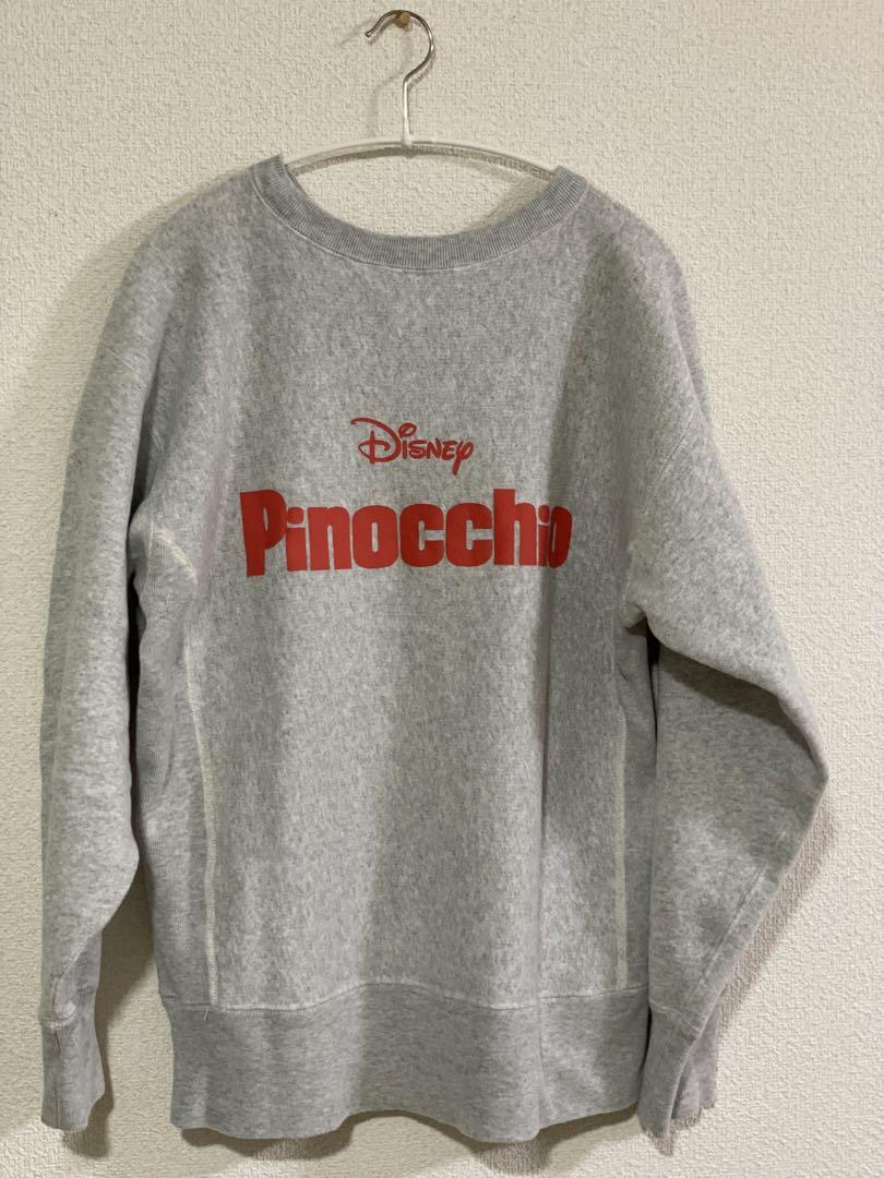 限定品】Champion*Disneyコラボ/ ピノキオ スウェット M - メルカリ