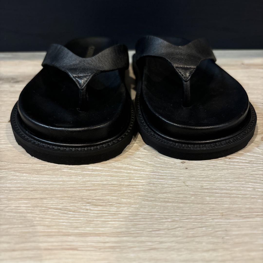 【新品未使用】CAMINANDO レザー ビーチ トングサンダル