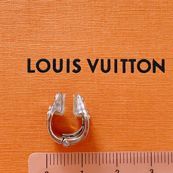 ルイ ヴィトン ブックル ドルムーズ クリップ ナノグラム イヤーカフ ピアス