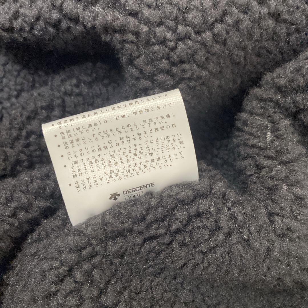 美品】DESCENTE デサント ベンチコート 中綿 大きいサイズ 試合