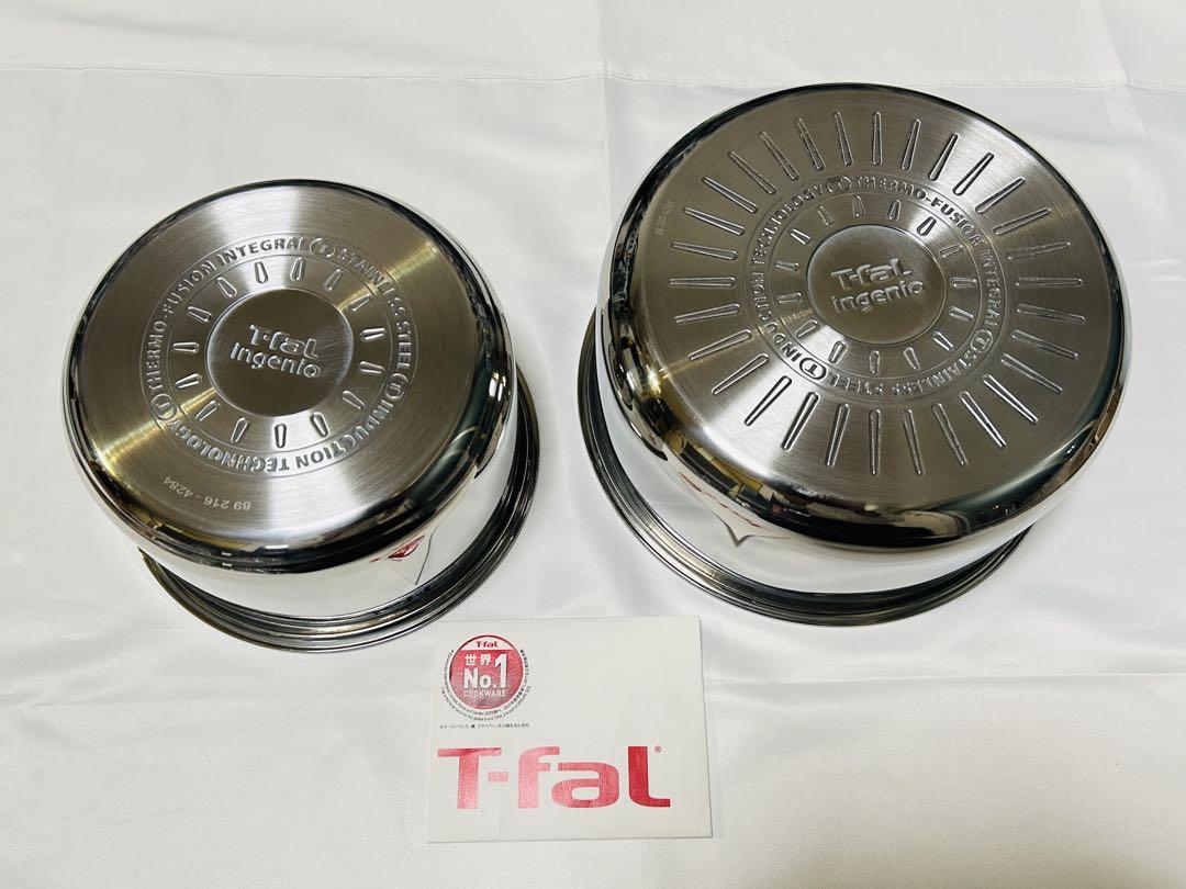 新品 ティファール IHステンレス グレース ソースパン 6点セット