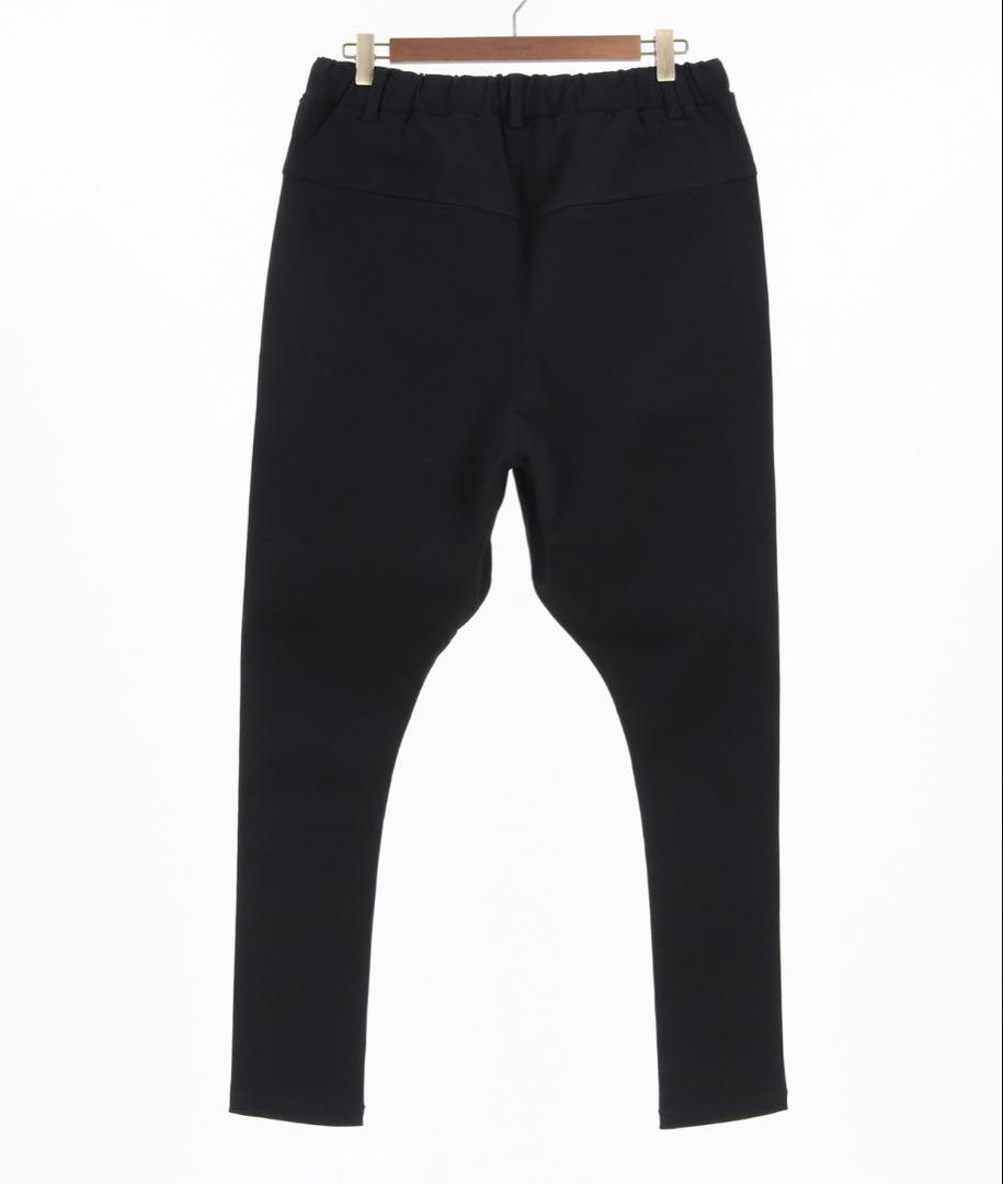 CAMBIO スーパーストレッチ サルエルパンツ S ブラック 071J01 CAMBIO・サルエルスーパーストレッチパンツ・ブラック - メルカリ