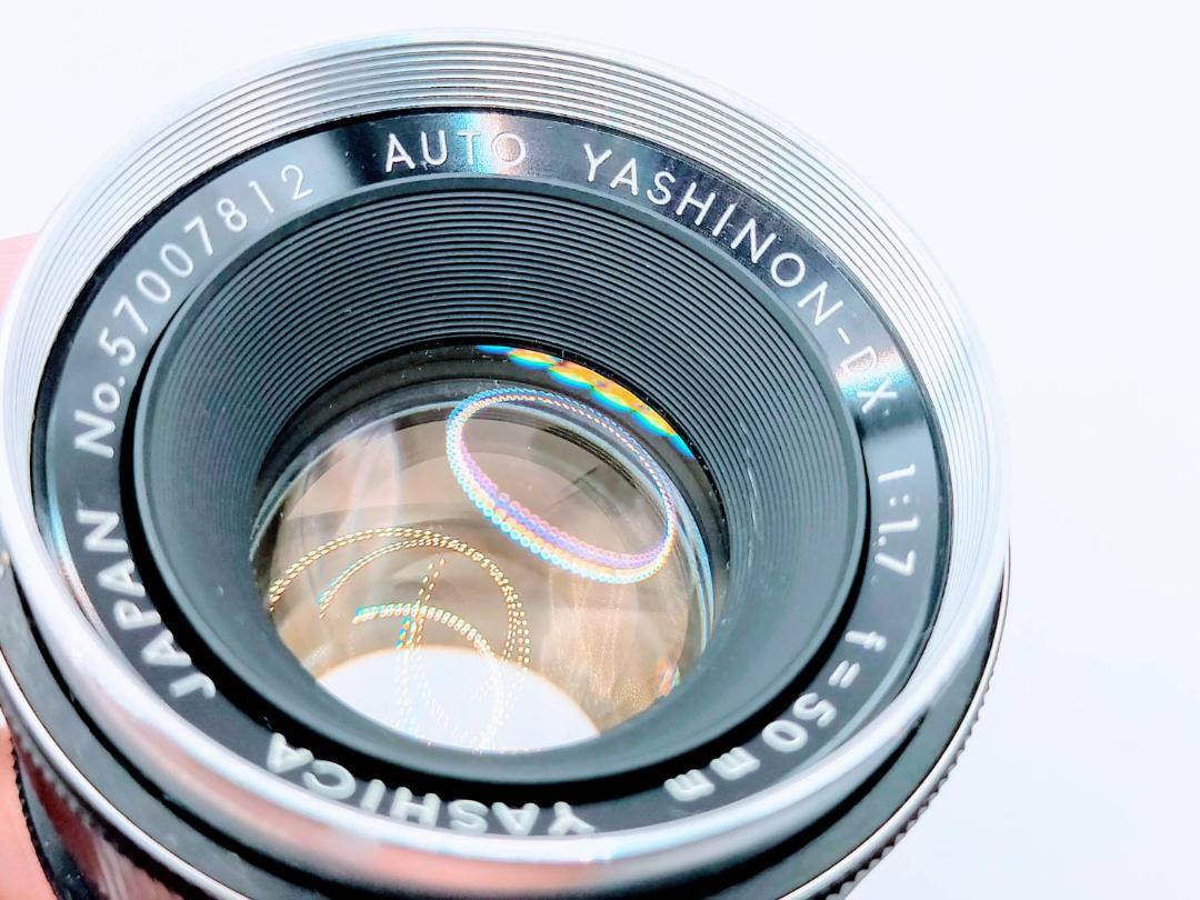 ☆極美品☆ YASHICA AUTO YASHINON-DX 50mm F1.7