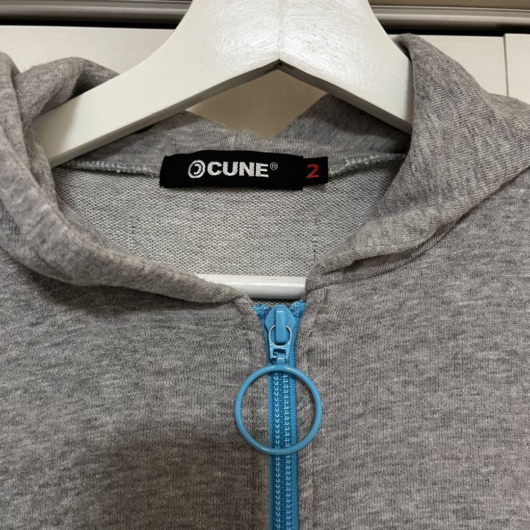 CUNE ウサギのジップアップパーカー