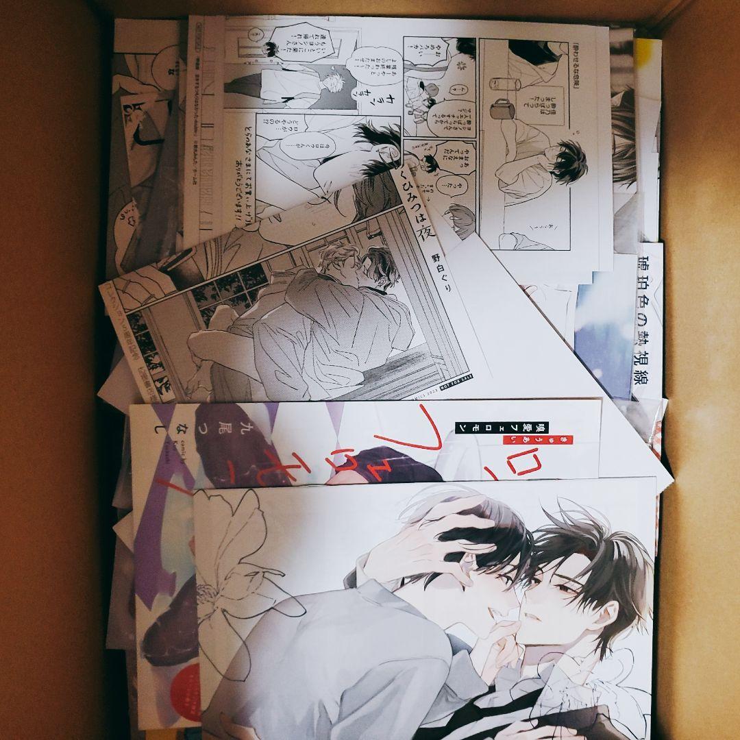 ボーイズラブ BL 紙物 紙類 大量 まとめ売り ノンジャンル 特典 商業