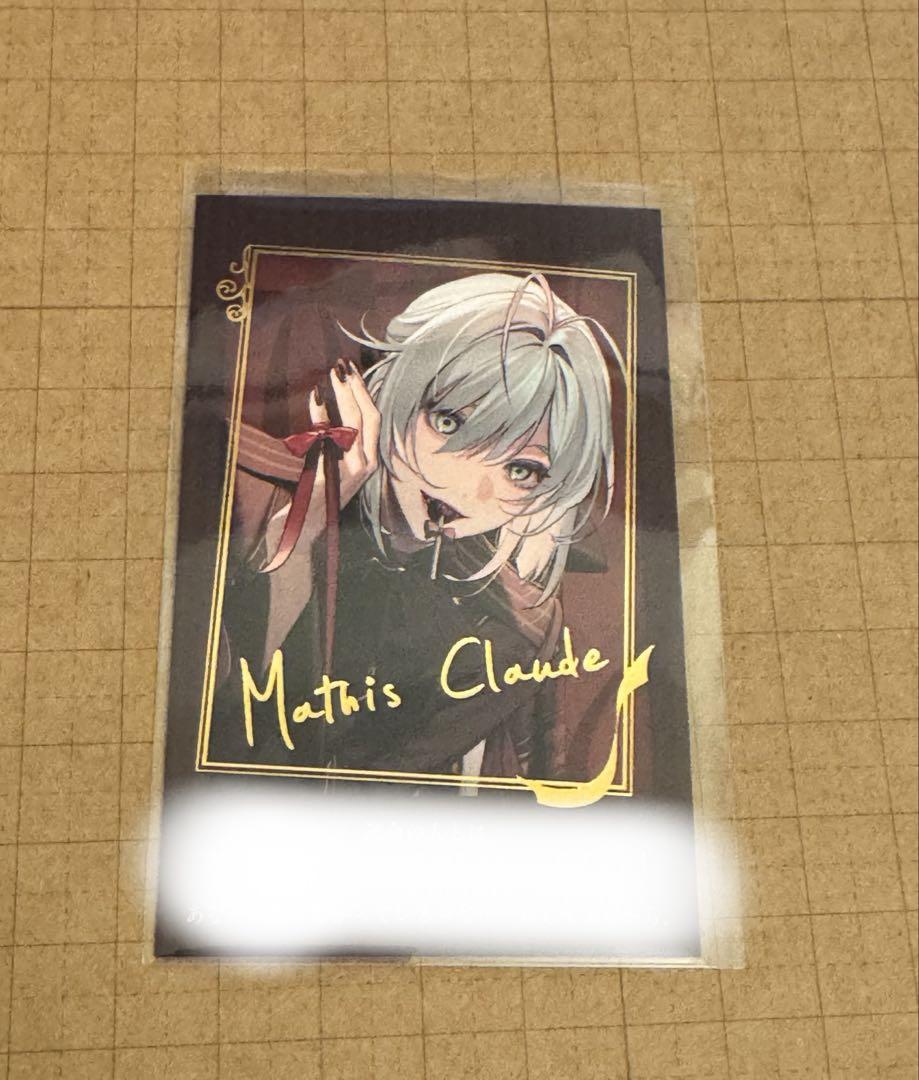 終ヴィル バレンタイン マティス フォトカード レア 箔押し