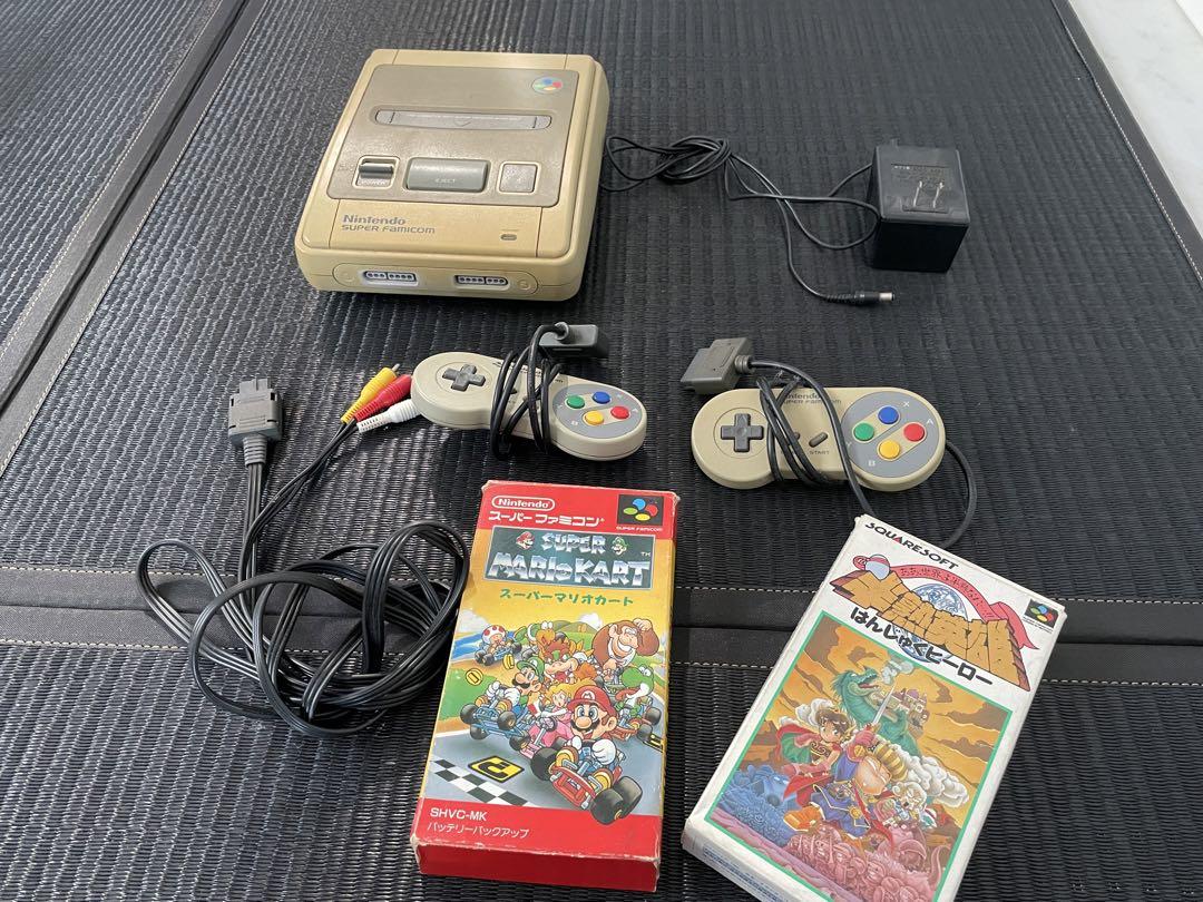 スーパーファミコン　マリオカート　半熟英雄