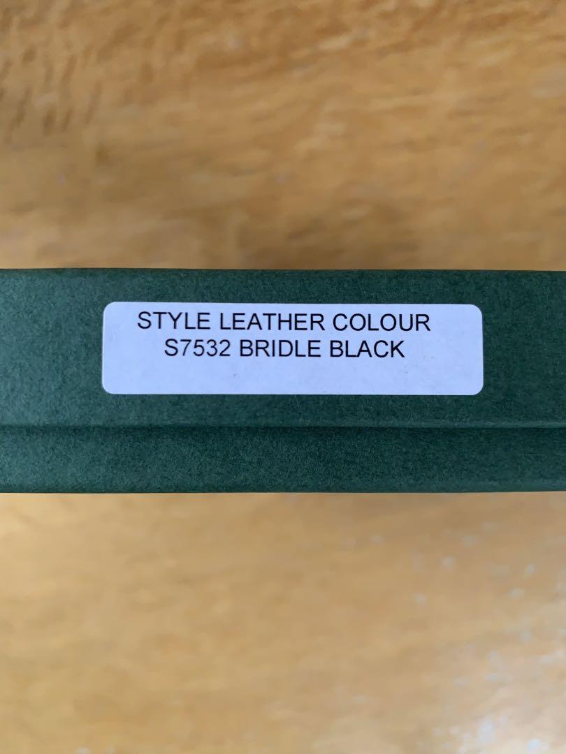 ホワイトハウスコックス　財布　二つ折り　新品　未使用　黒　ブラック