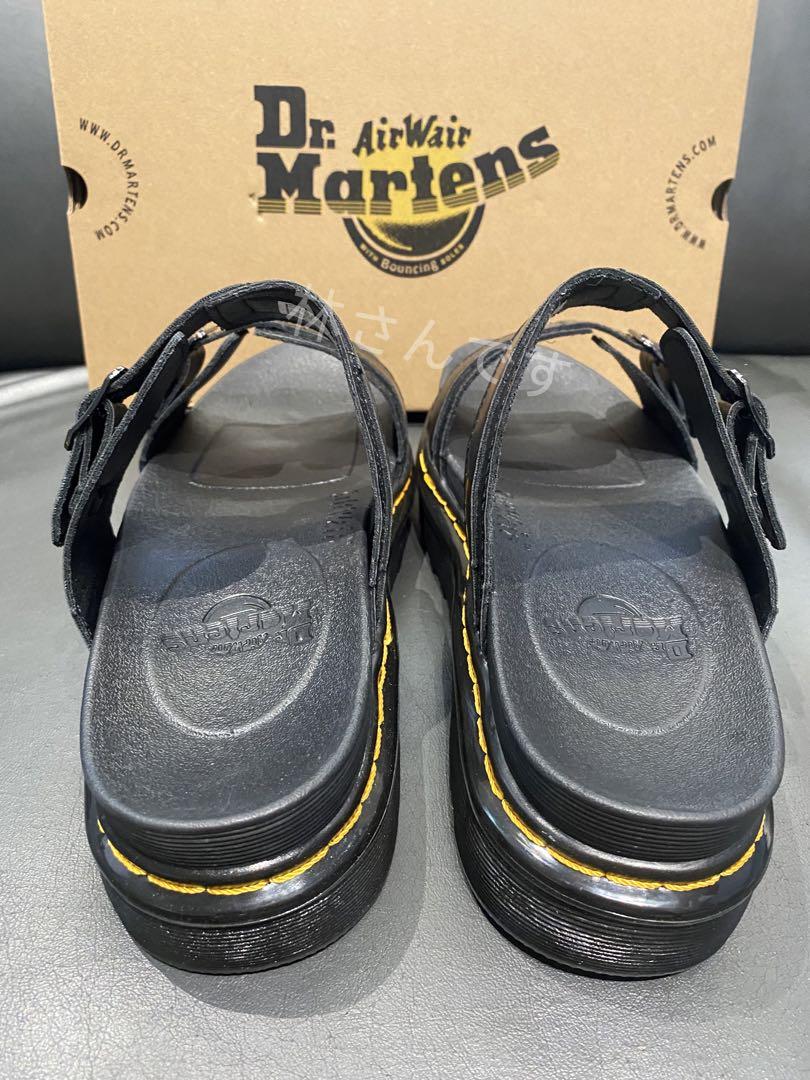 新品 未使用 Dr.Martens 厚底サンダル ブラック 男女兼用 - メルカリ