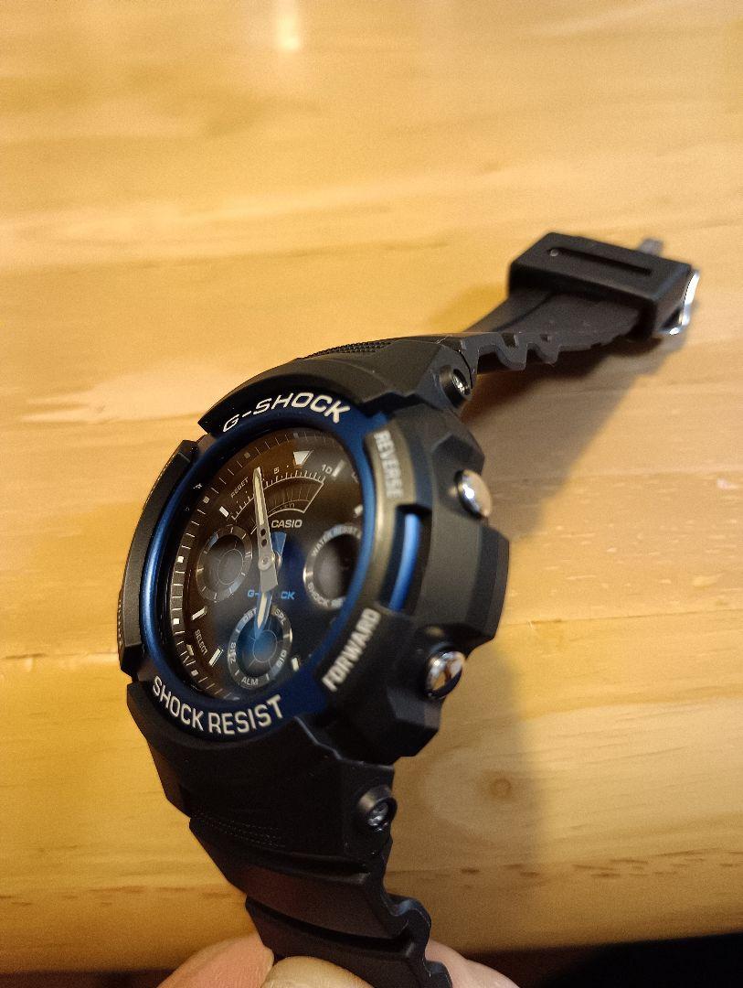G-SHOCK 電池新品 AW-591-2AJF 黒 青 g-shock