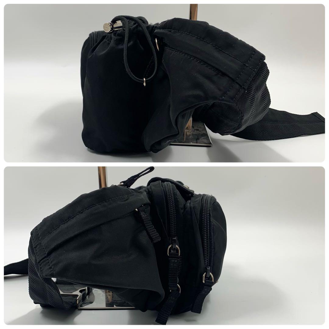 ✨極美品✨】 プラダ 三角ロゴ ナイロン ウエストポーチ