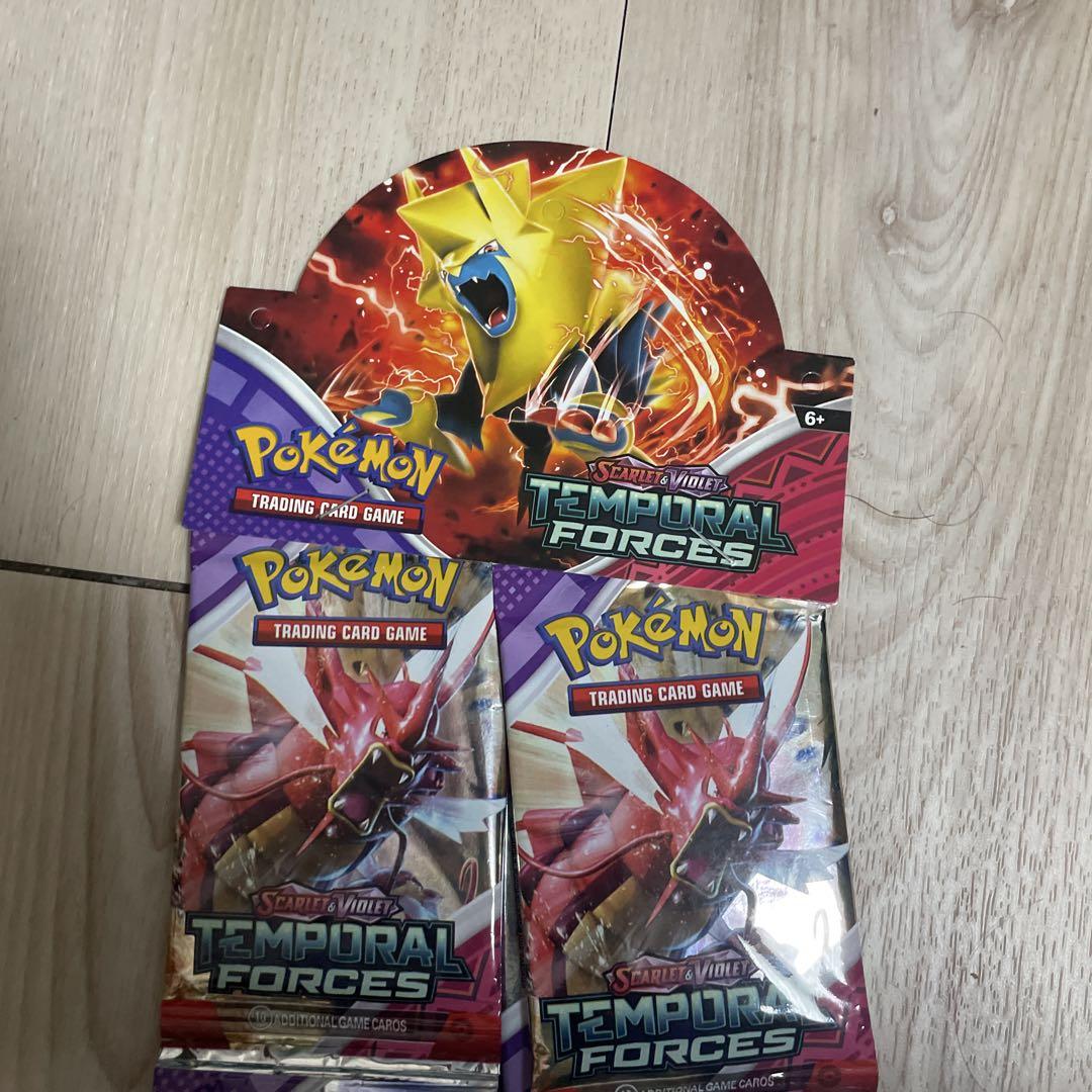 ポケモンカードゲーム テンポラルフォース 12パック英語版(未開封)