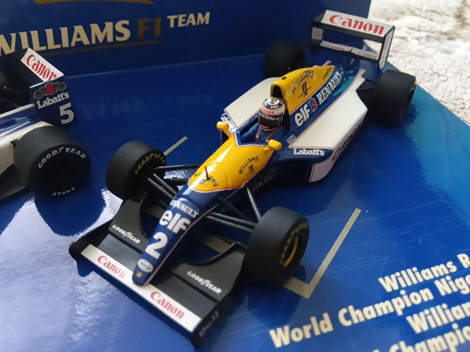 ウィリアムズ ワールドチャンピオンセット 1/43　FW14B FW15C