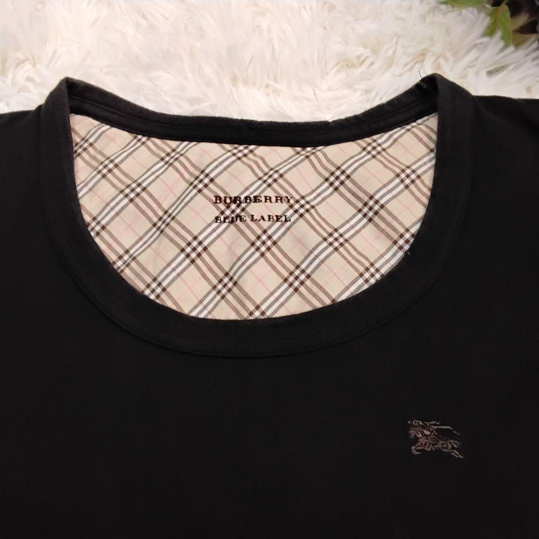 極美品】バーバリー ブルーレーベル 半袖 Tシャツ ノバチェック