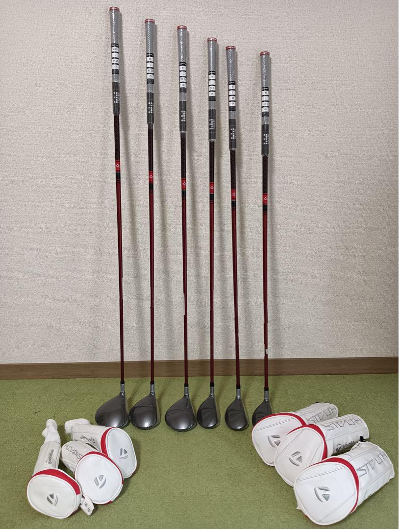 【入手困難・新品レディース】テーラーメイド　ステルス☆６本セット　シャフト純正L