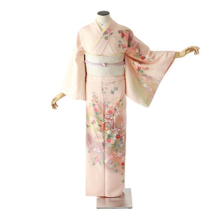 訪問着 身長157-172cm h-310