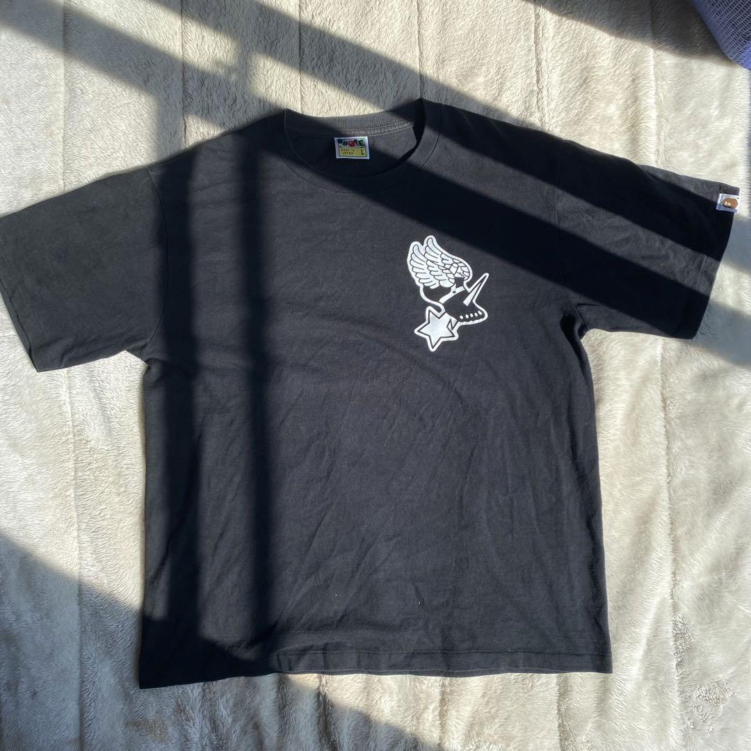 エイプ★Tシャツ★レア ☆激レア☆ KAWS × BAPE skull sta Big head Tシャツ Mサイズ