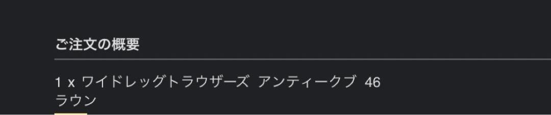 Acne Studios トラウザーパンツ