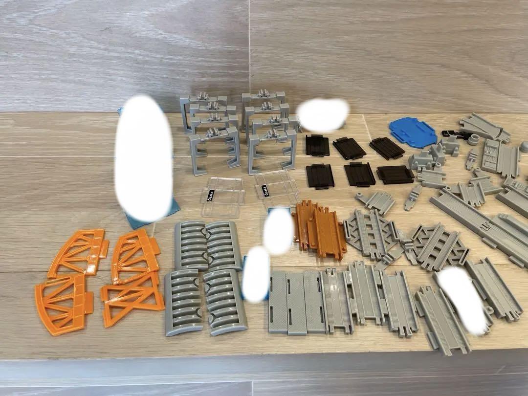 カプセルプラレール　レール情景部品まとめ
