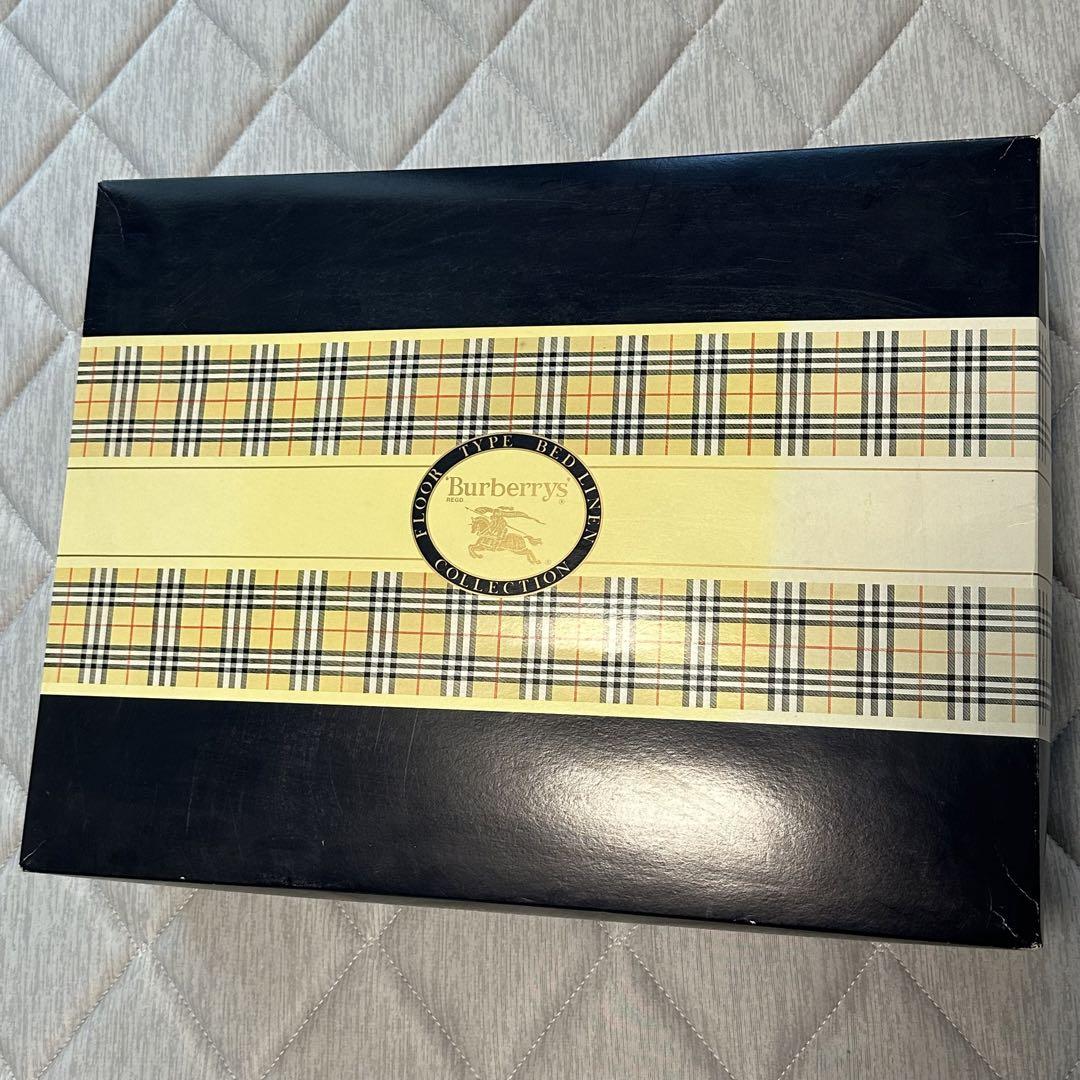 BURBERRY　バーバリー　西川産業　純毛毛布　布団　140×200センチ