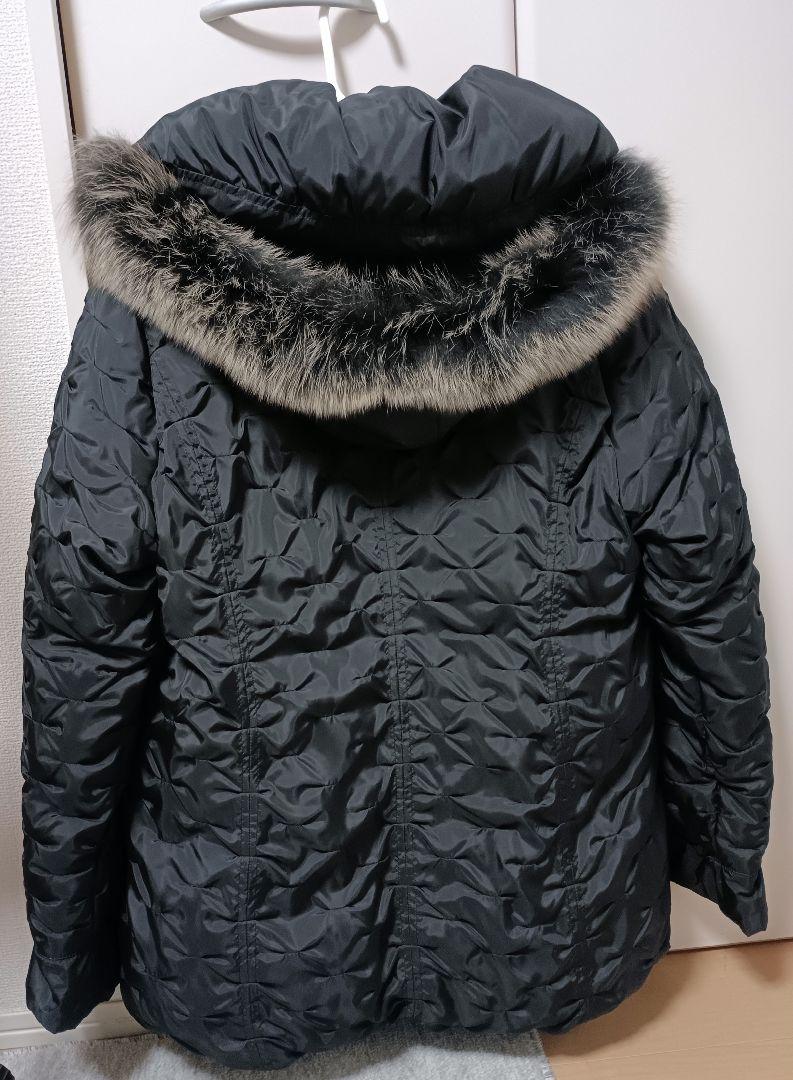 選ぶなら 美品】バルマンBALMAIN L ブラック 黒 高級ダウンコート ジャケット・アウター