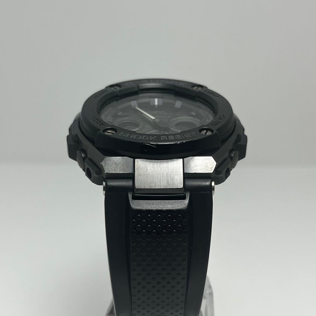 【美品】CASIO G-SHOCK GST-W300G 電波ソーラー ブラック 【美品】CASIO G-SHOCK GST-W300G 電波ソーラー ブラック