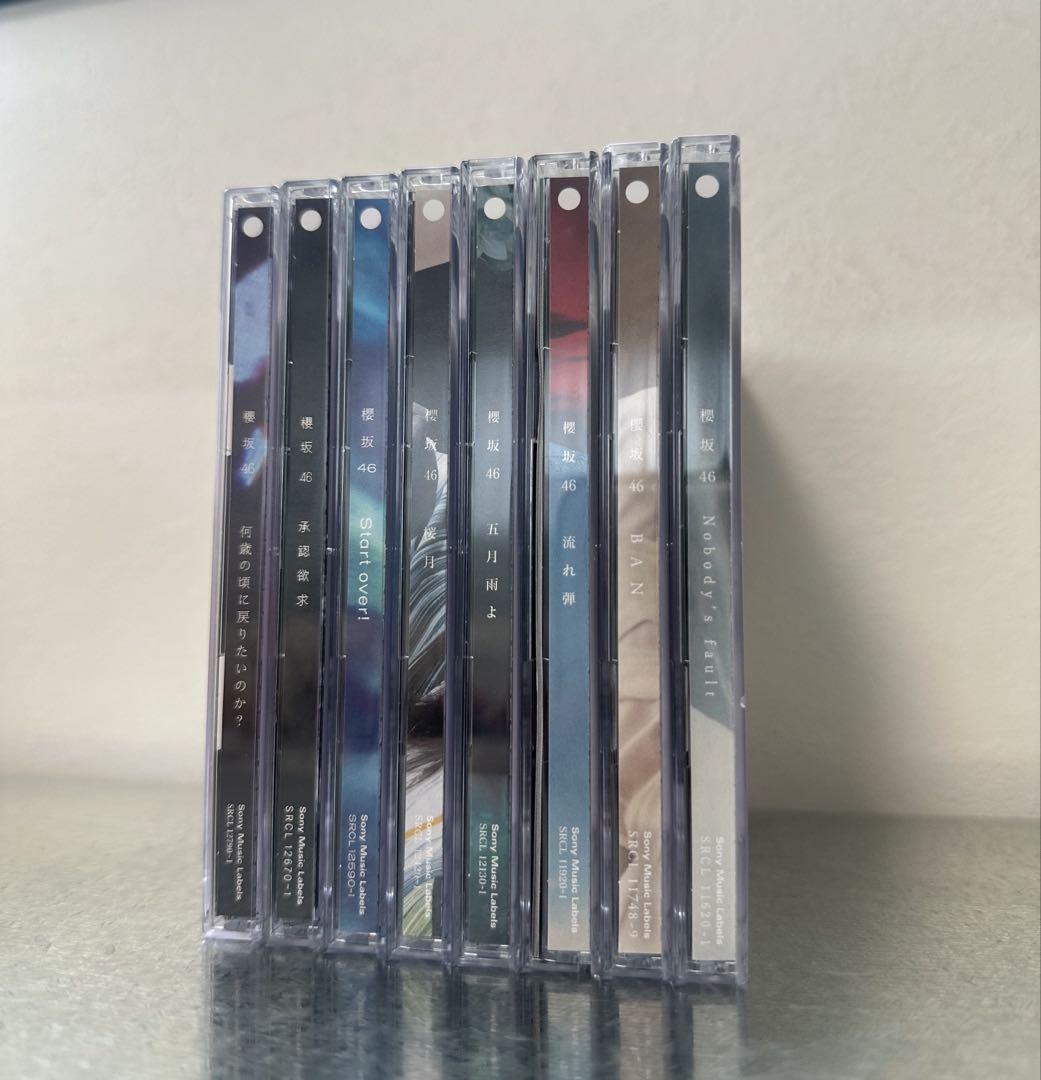 櫻坂46 CD TYPE-A 1st〜8thまとめ売り 生写真付き - メルカリ