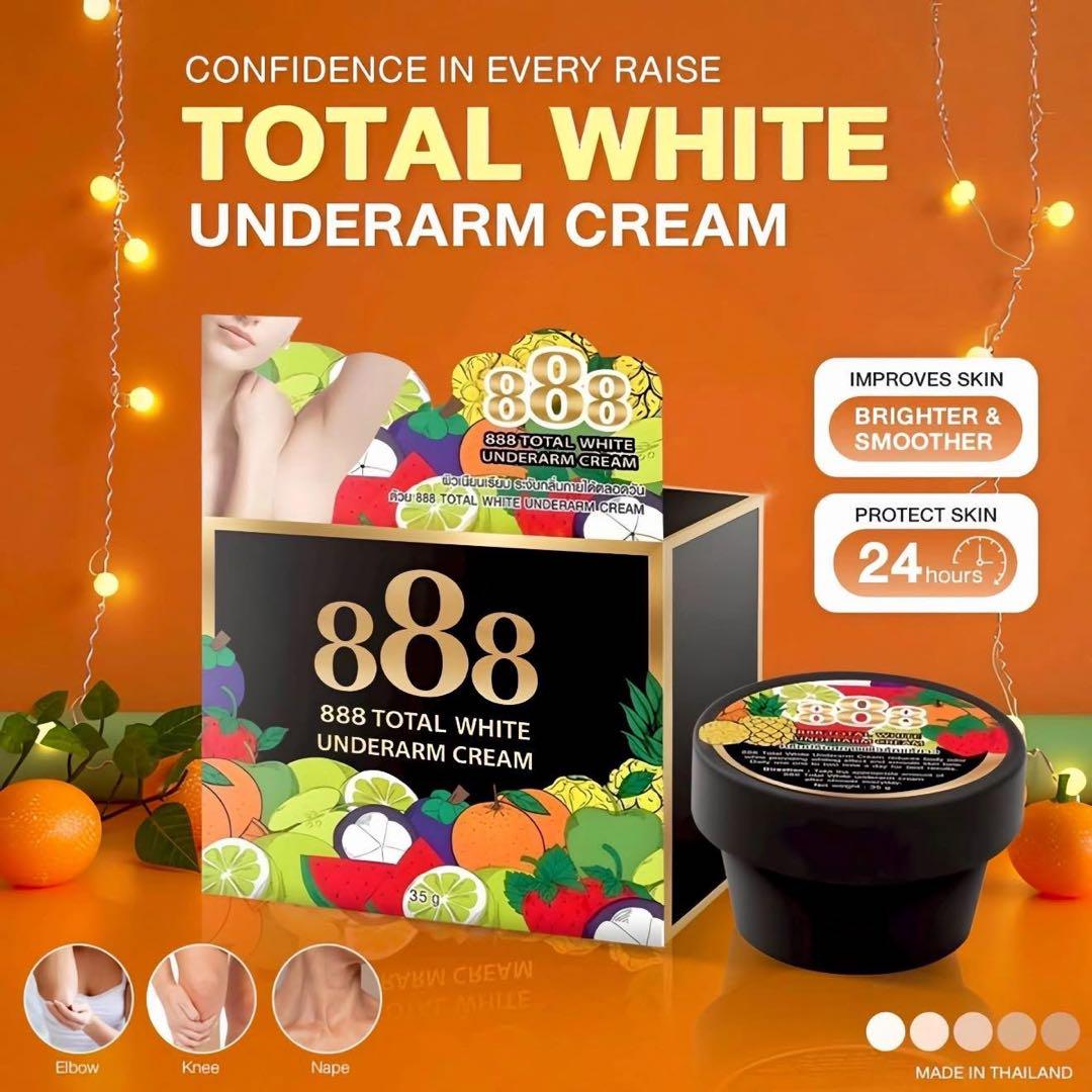888 Total White Underarm cream - メルカリ