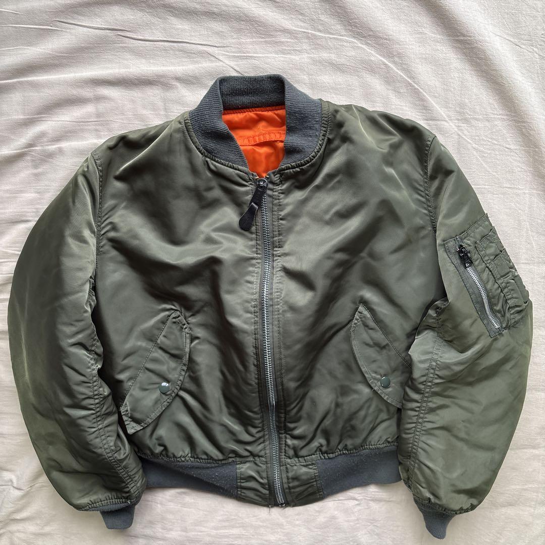 【90s】USA製 ALPHA MA-1 フライトジャケット 極美品