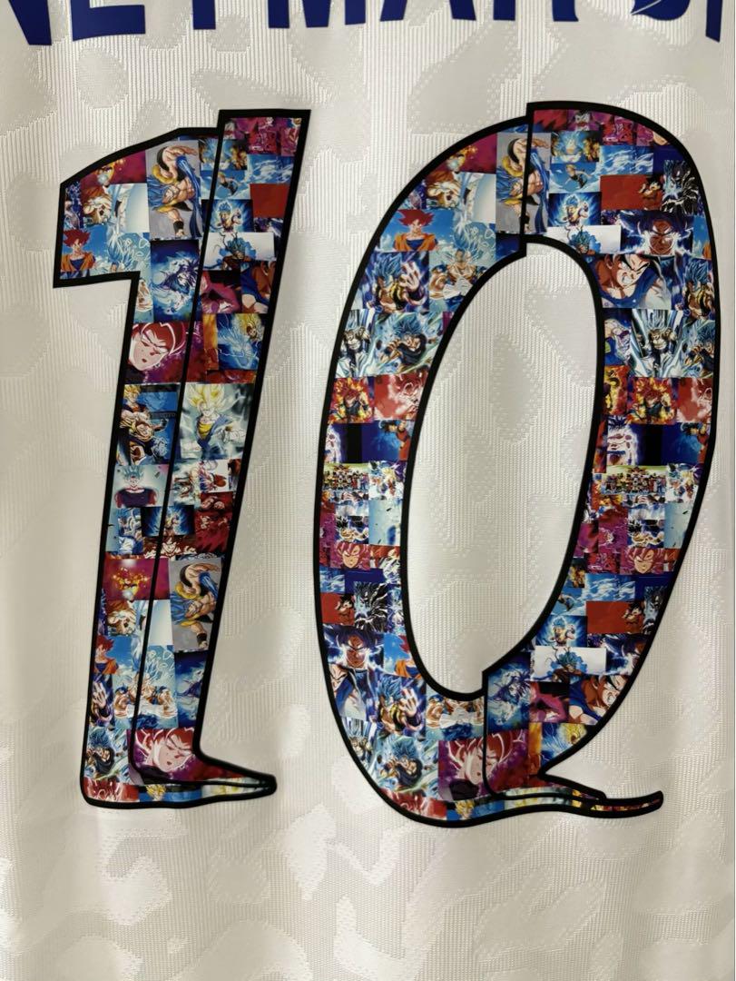 PSGドラゴンボールNeymar10ユニフォーム プレイヤー版Lサイズ