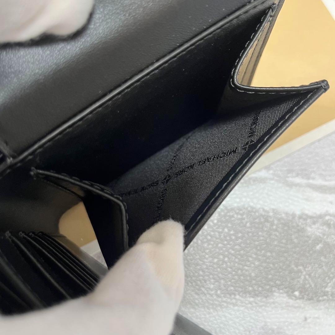 人気☆マイケルコース メンズ 小銭入れ付き 二つ折り財布