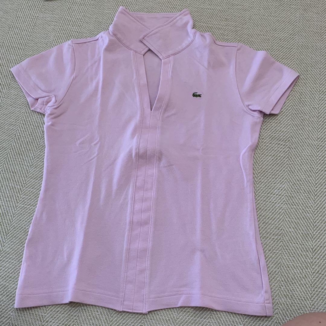 ラコステ　新品　ピンクボロシャツ　サイズ38 定価16500円 LACOSTE ピンク ポロシャツ 38 - メルカリ
