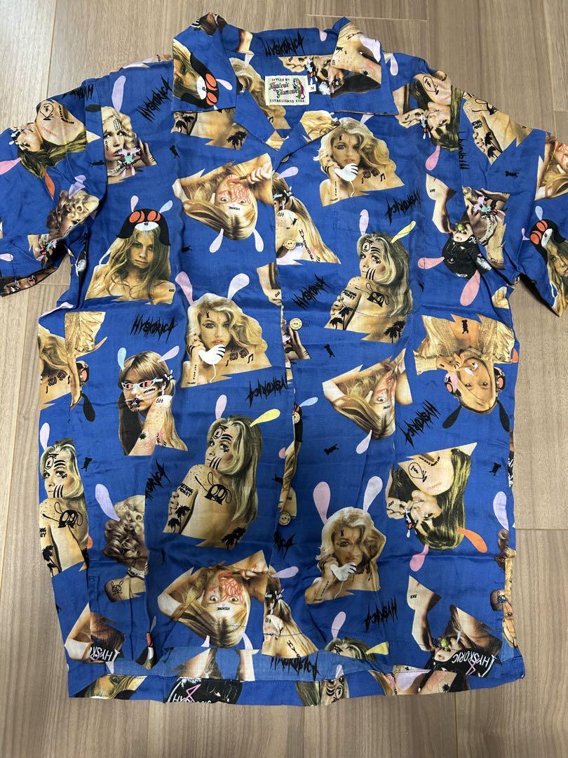 ヒステリックグラマー hysteric glamour アロハシャツ 総柄